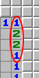 1-2-2-1模式，示例1，已标记
